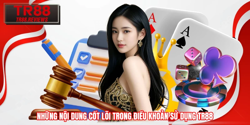 Những nội dung cốt lõi trong điều khoản sử dụng TR88