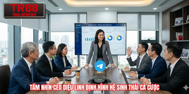 Tầm nhìn CEO Diệu Linh định hình hệ sinh thái cá cược 